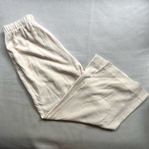 Carly Jean Los Angeles Spencer Linen Pants (Color: Cream)